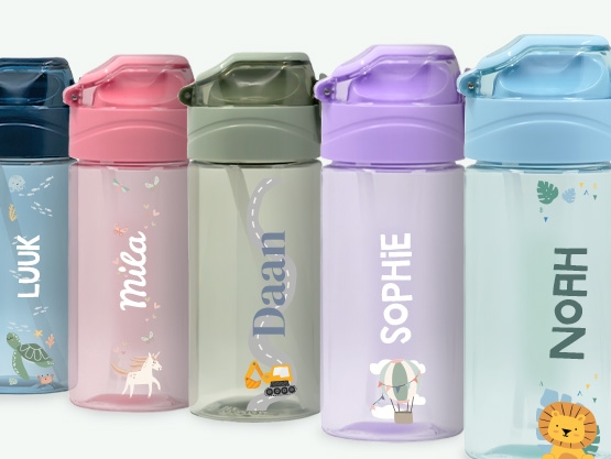 Drinkfles met naam